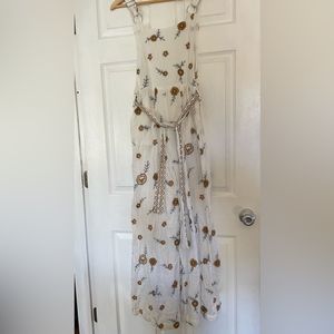 Anthropologie Forever That Girl wildflower jumpsuit